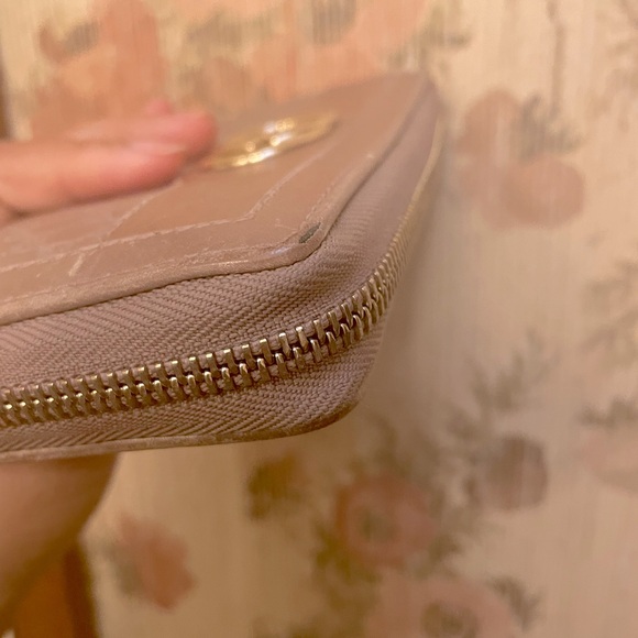 Gucci light champagne pink Leather long Wallet - Picture 9 of 13